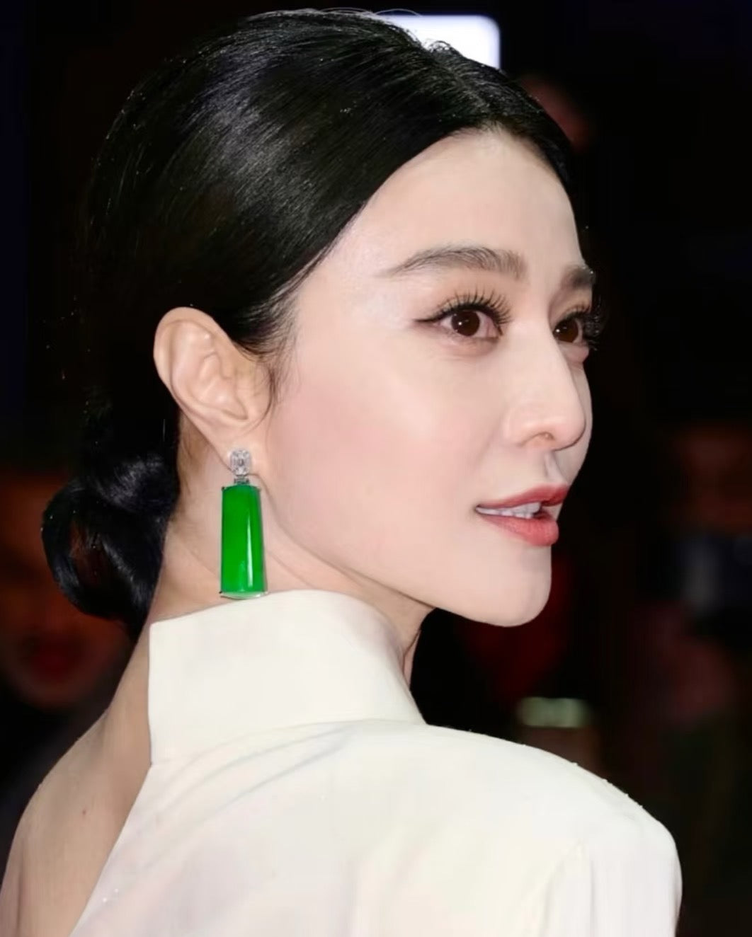 🦚 Natural Imperial Green Chalcedony “Peace & Harmony” Earrings