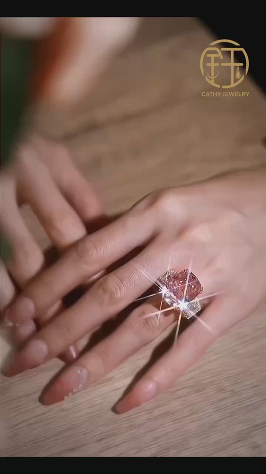 🛍️ | A Breathtaking Pink Diamond Masterpiece 💍